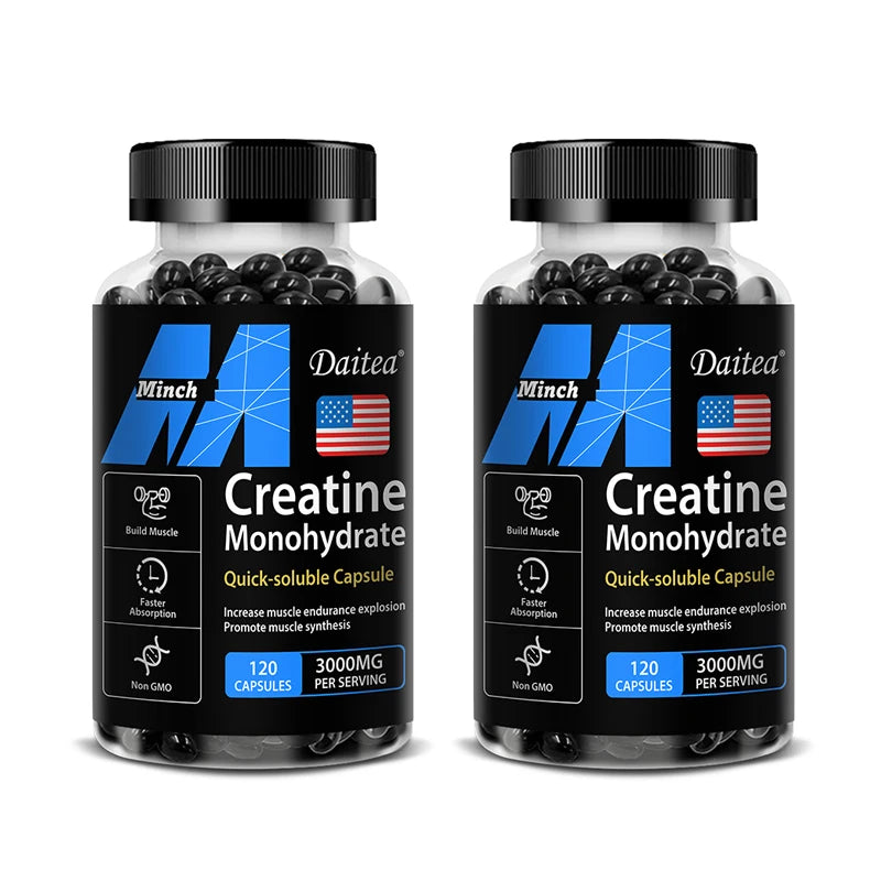 Daitea Creatine 3000 mg Monohydrate - Strength,