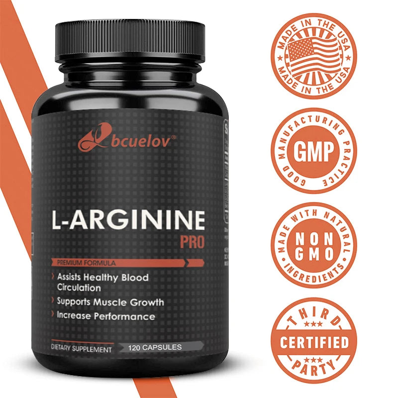 L-Arginine + L-Citrulline Supplement to Help