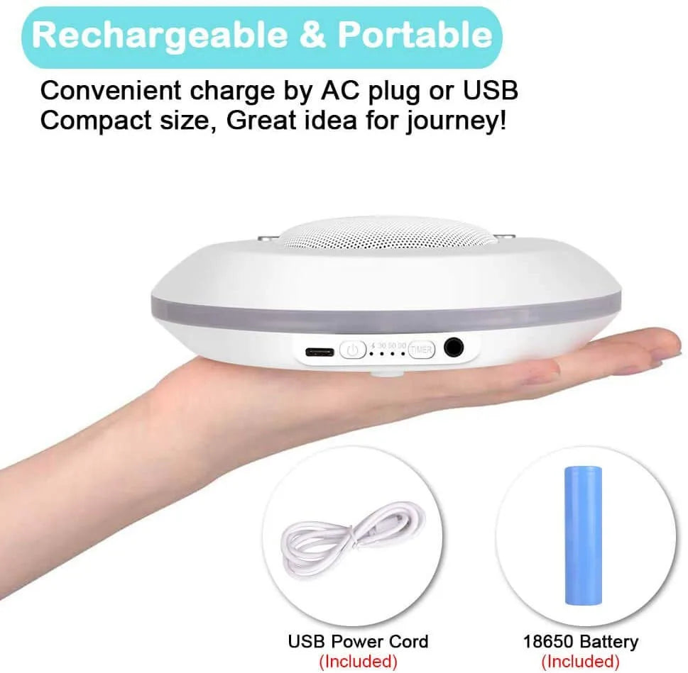Baby White Noise Sound Machine Built-in 28 Soothing