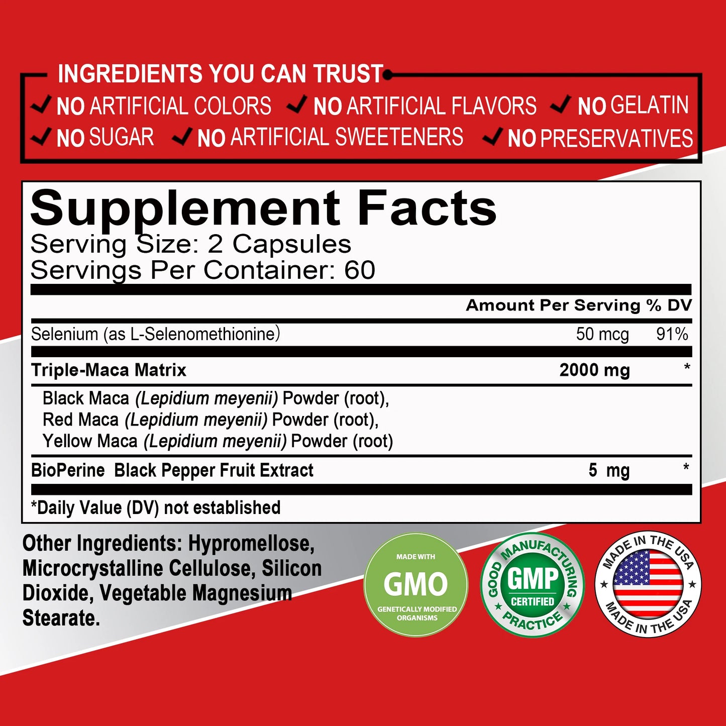Maca Root - Improves Vitality and Performance