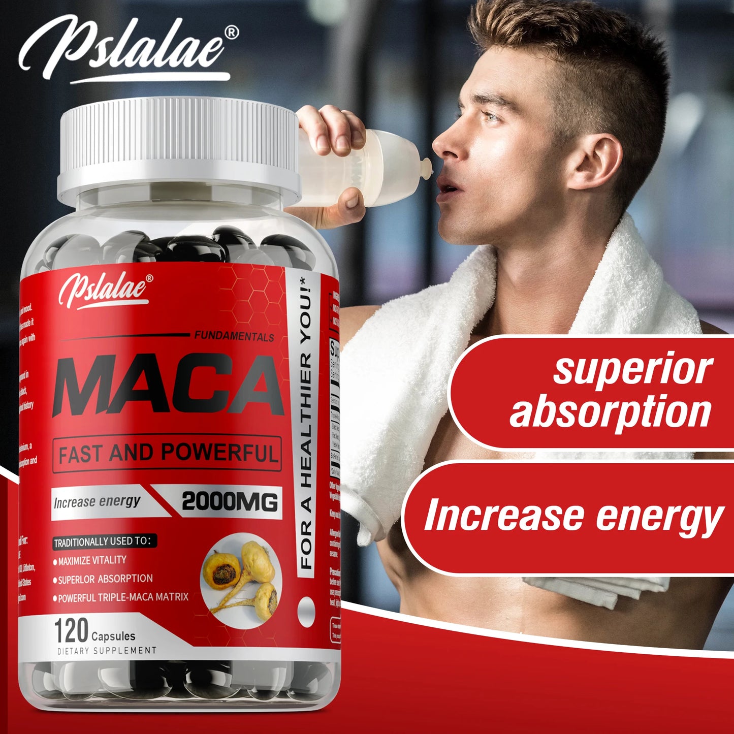 Maca Root - Improves Vitality and Performance