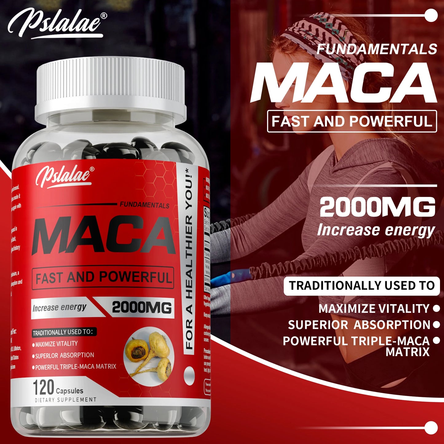 Maca Root - Improves Vitality and Performance