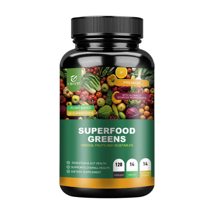Organic Superfood Greens Supplement - Digestive
