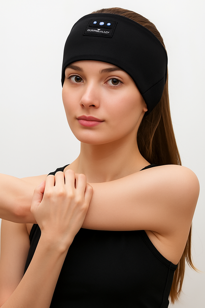 Fone Bluetooth Earphones Sports Sleeping Headband