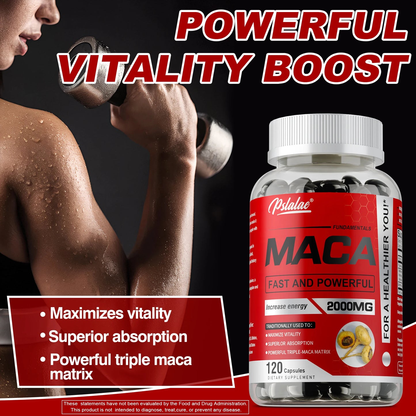 Maca Root - Improves Vitality and Performance