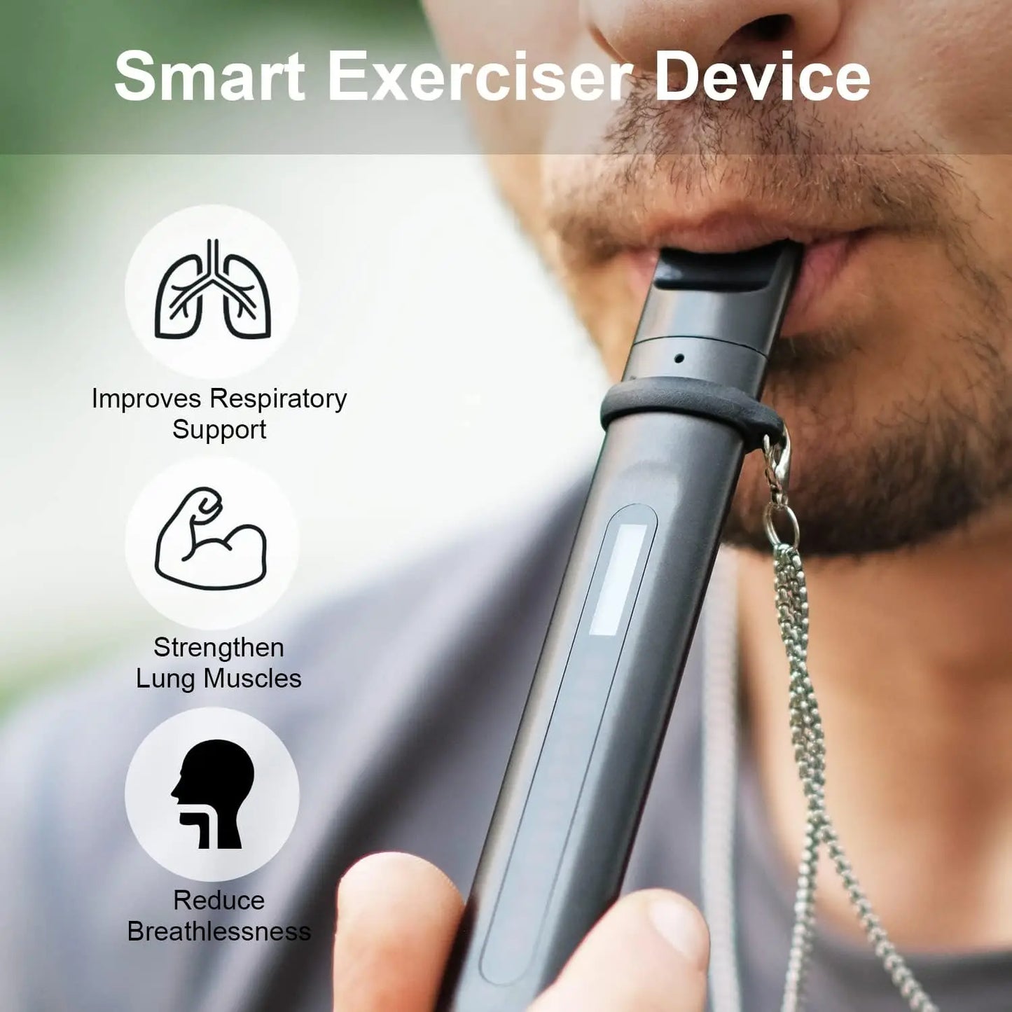 Smart Breathing Trainer, Breathing Exercise Device