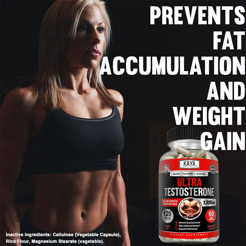 Male Muscle Booster - Natural Workout Supplement