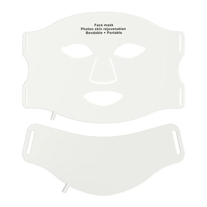 7 Color LED Face Mask with Neck - Wireless Portable