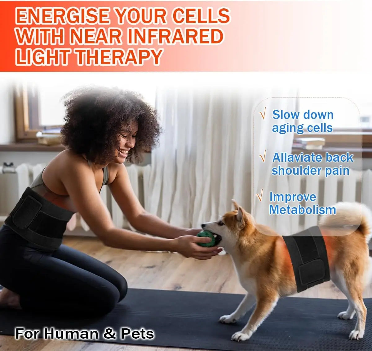 Red Infrared Light Therapy Pad   LED Beauty Devices