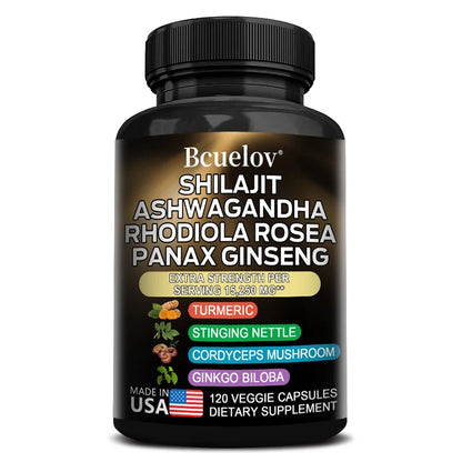 Shilajit Resin Himalaya Capsules - 15250 mg -