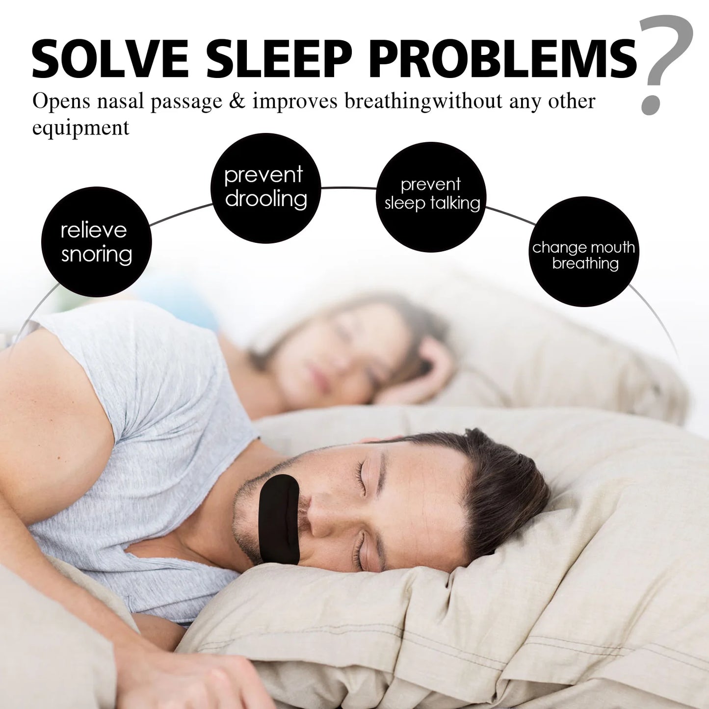 Mouth Tape Breathing for Sleep Mouth