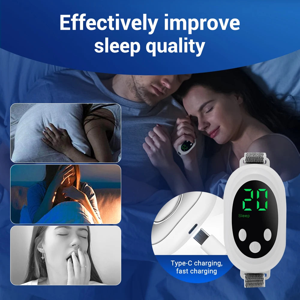 Hand Strap Sleep Aid Device Help Sleep Relieve