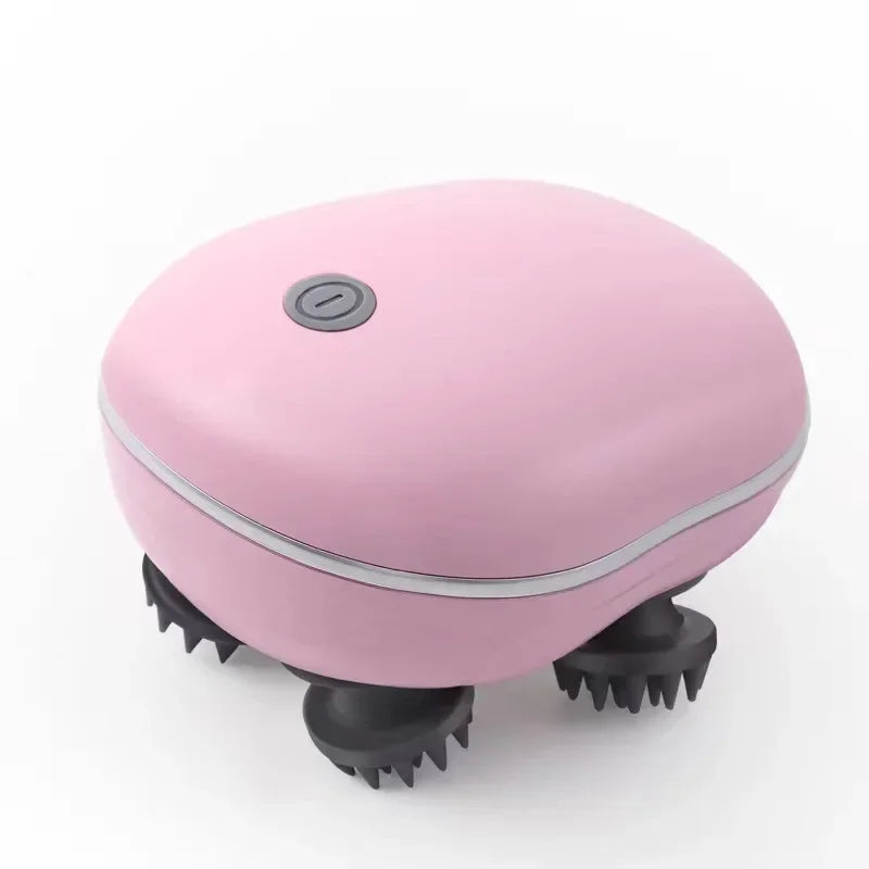 Electric Scalp Head Massager Red Light Therapy