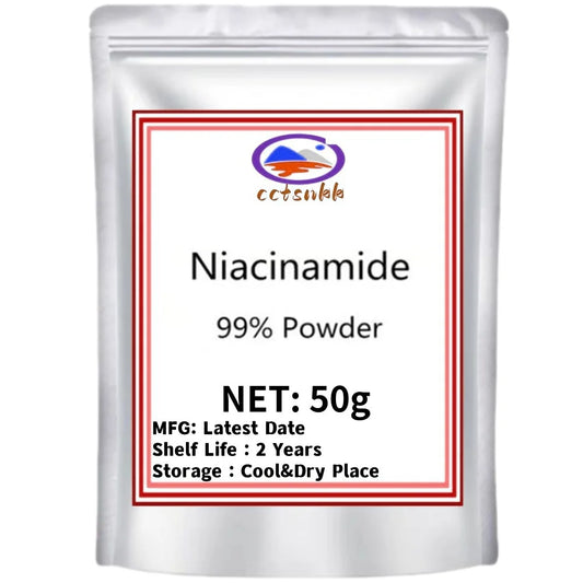 Hot Supply 50-1000g Pure 99% Niacinamide