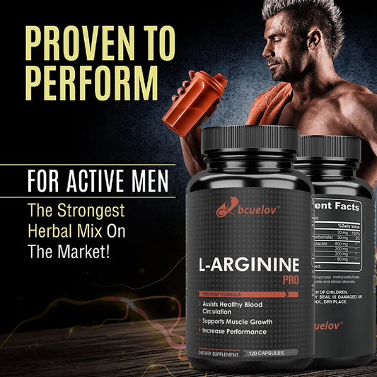 L-Arginine + L-Citrulline Supplement to Help