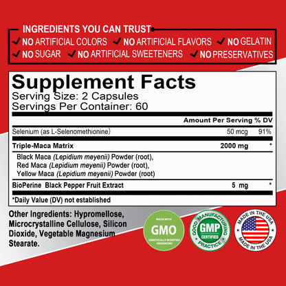 Maca Root - Improves Vitality and Performance