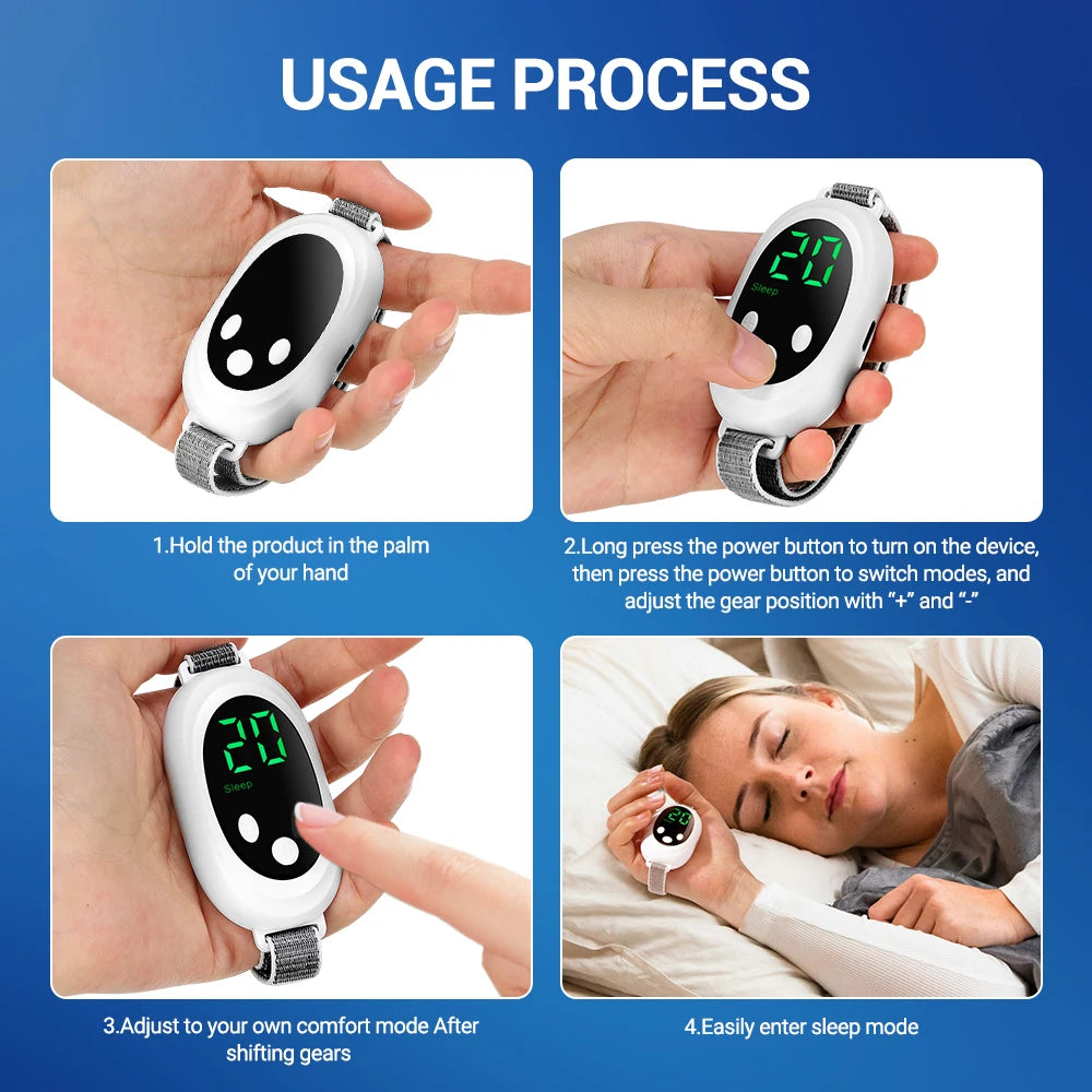 Hand Strap Sleep Aid Device Help Sleep Relieve