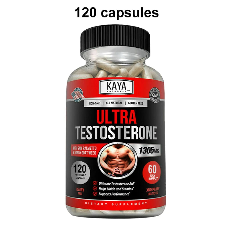 Male Muscle Booster - Natural Workout Supplement