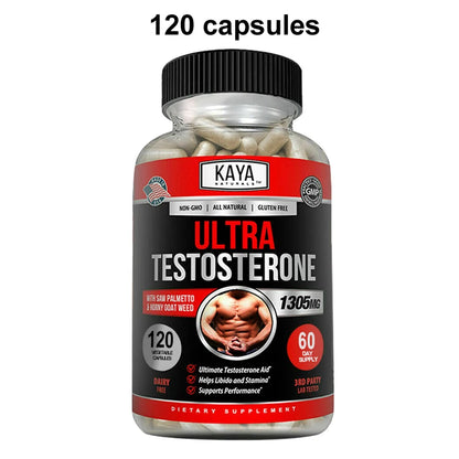 Male Muscle Booster - Natural Workout Supplement