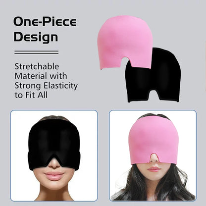 Ice Cap Hat headache hat Gel Hot Cold Ice Cap