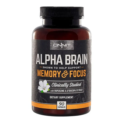 ONNIT Alpha Brain - Premium Nootropic Brain