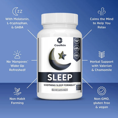 Sleep Supplement - with Valerian Root, Melatonin