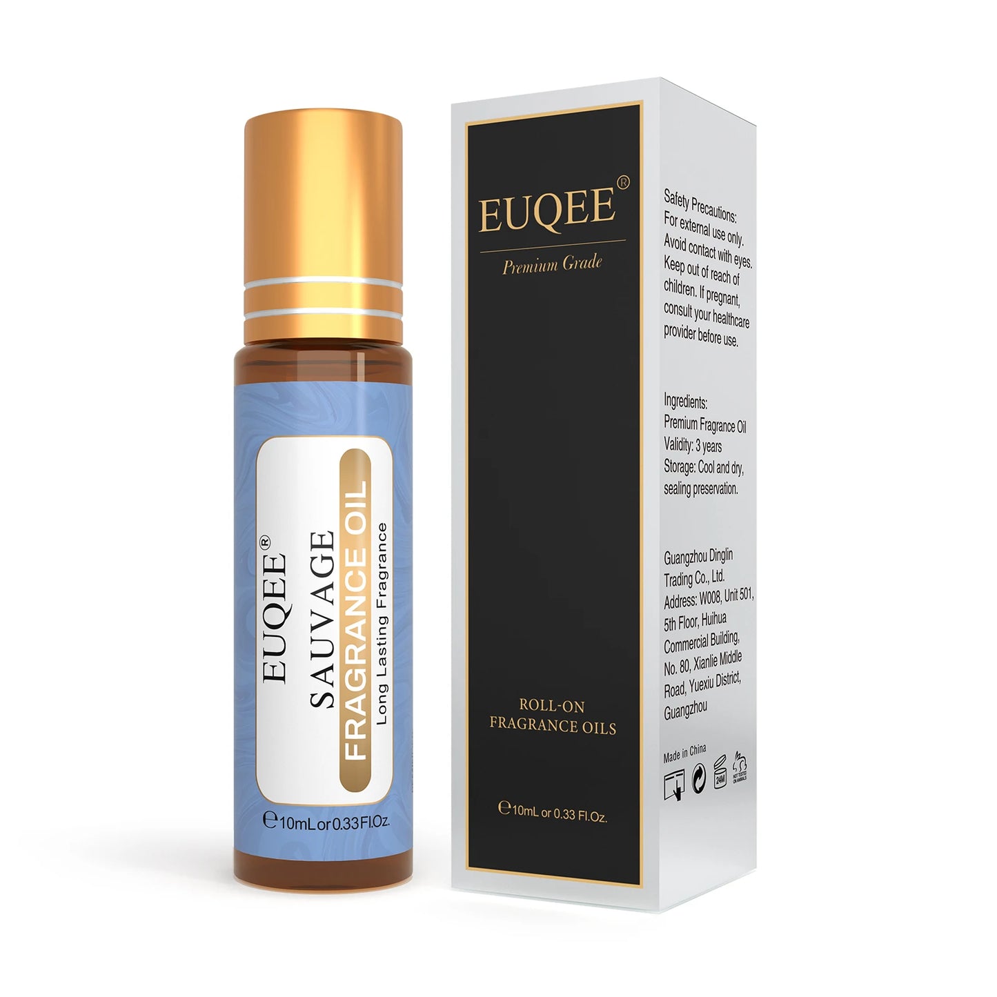 Men's Roll-on Fragrance Oil For Car Diffuser Aromatherapy