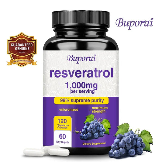 Resveratrol Supplement - Anti-Aging, Cardiovascular