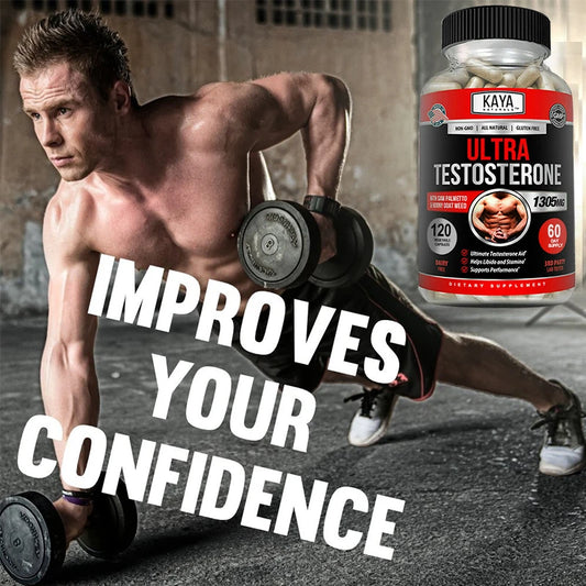 Male Muscle Booster - Natural Workout Supplement