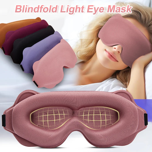 Sleeping Mask Eyepatch Blindfold Light Travel Eye
