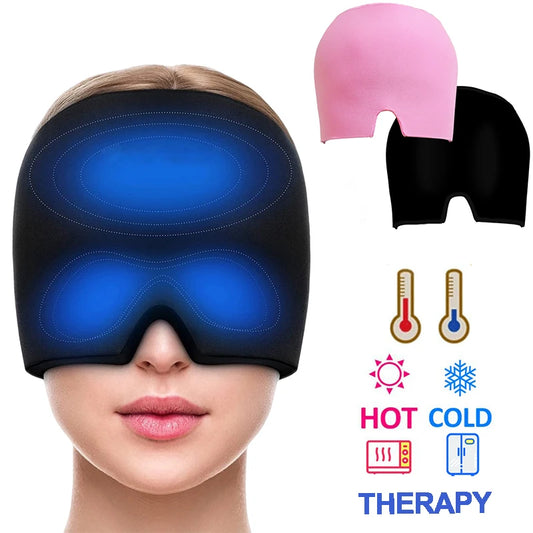 Gel Ice Headache Migraine Relief Hat Cold Compress