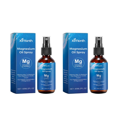 Essential Oil Magnesium Spray Relieves Muscle Body
