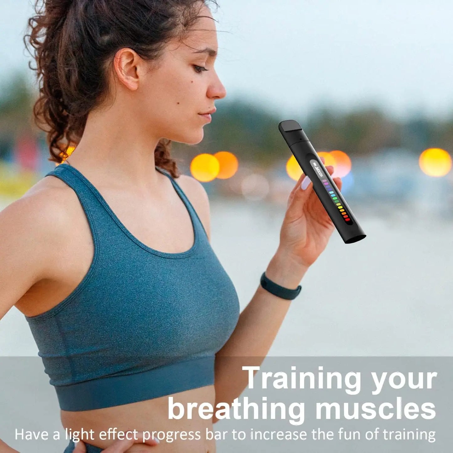 Smart Breathing Trainer, Breathing Exercise Device