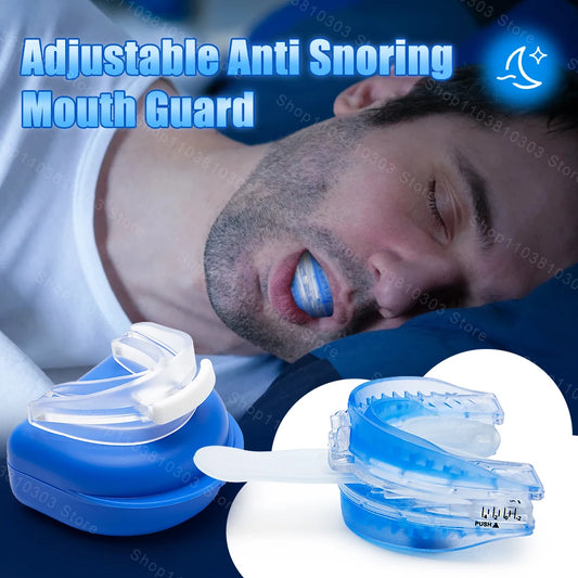 Adjustable Anti Snoring Bruxism Mouth Guard Anti-Snoring