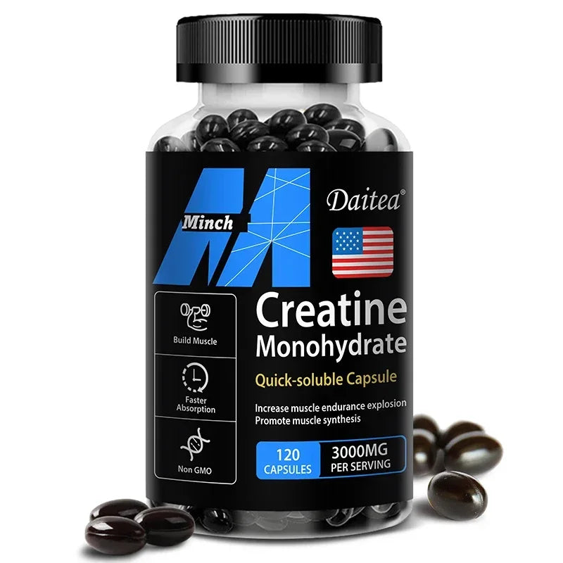 Daitea Creatine 3000 mg Monohydrate - Strength,