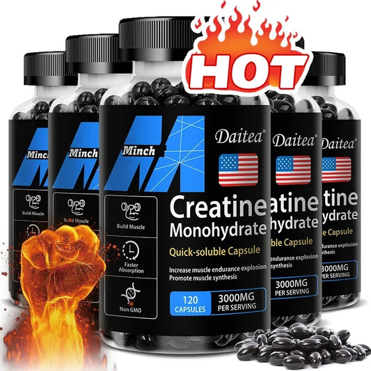 Daitea Creatine 3000 mg Monohydrate - Strength,