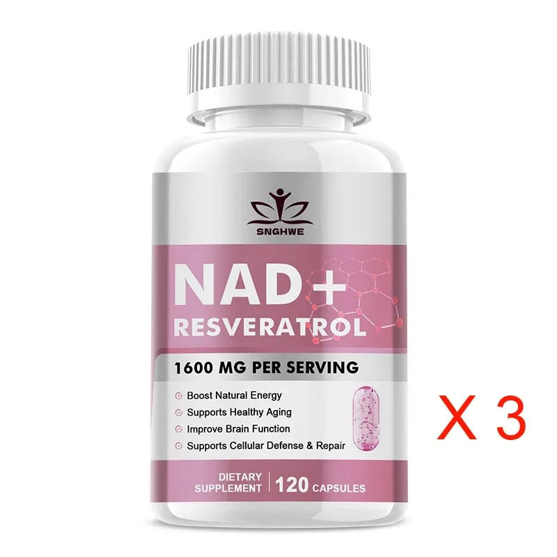 NAD+ Supplements - Anti-Aging Cell Booster,