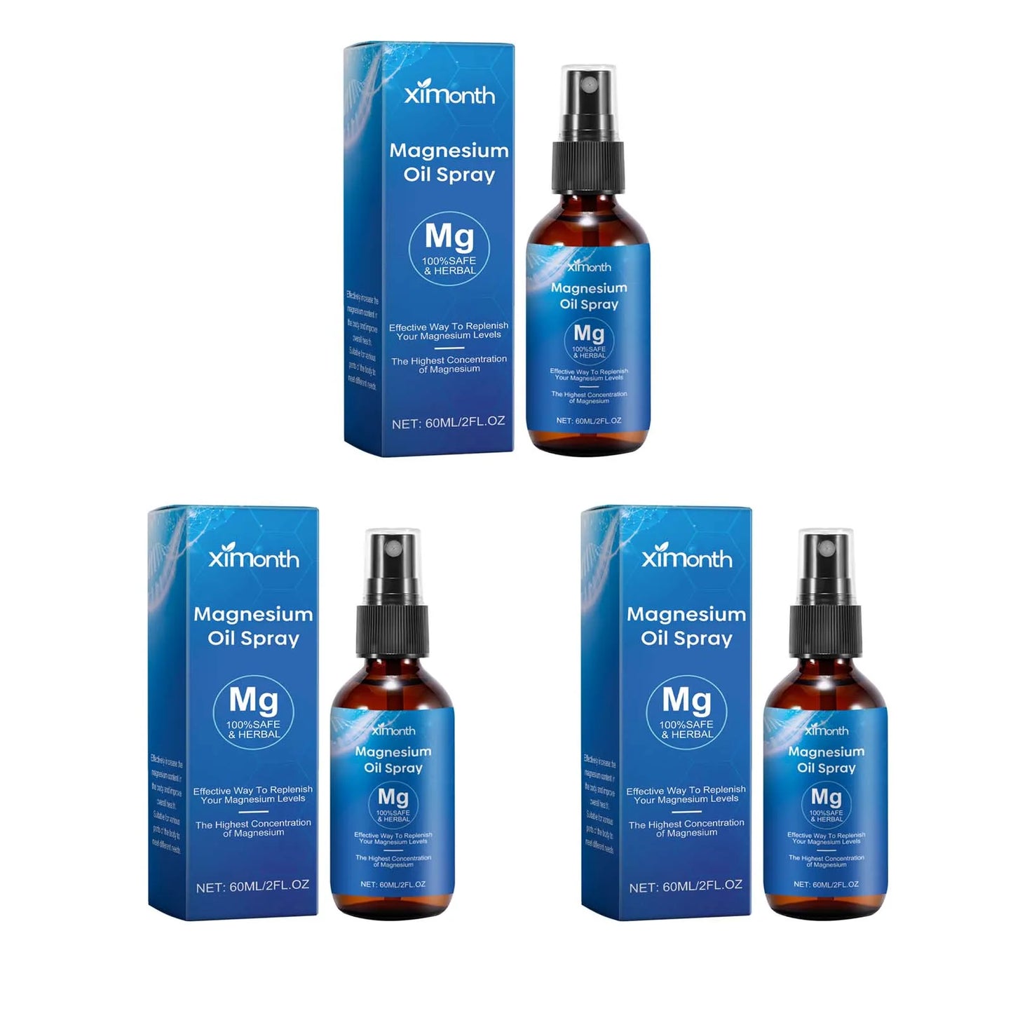 Essential Oil Magnesium Spray Relieves Muscle Body