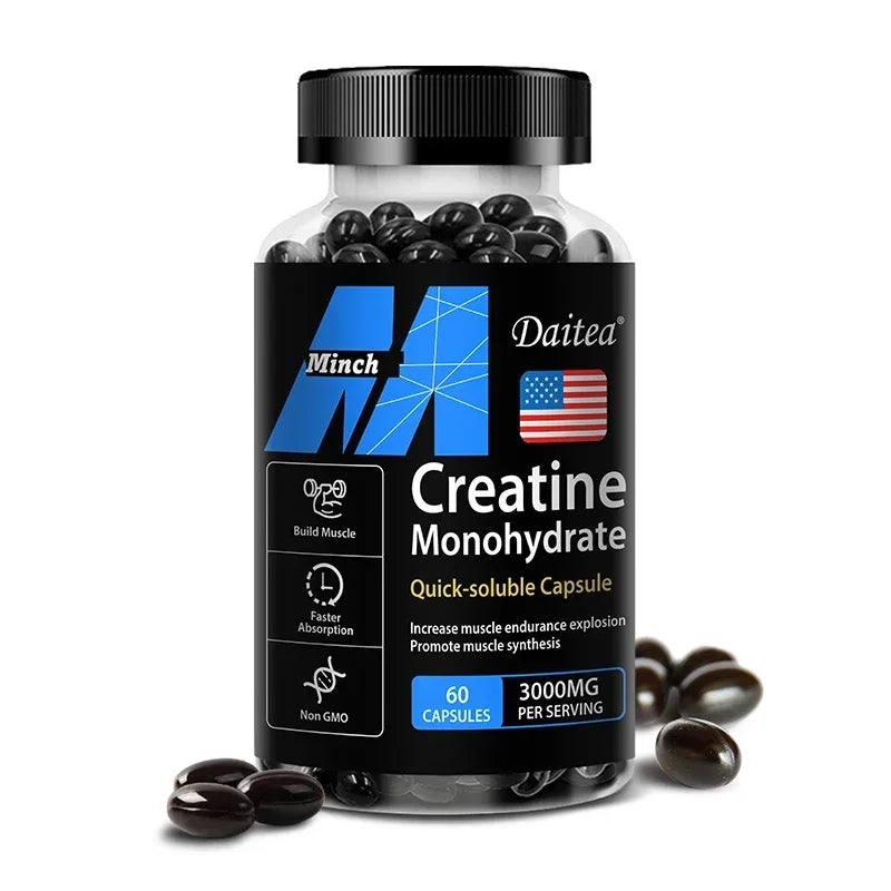 Daitea Creatine 3000 mg Monohydrate - Strength,