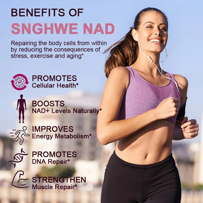 NAD+ Supplements - Anti-Aging Cell Booster,