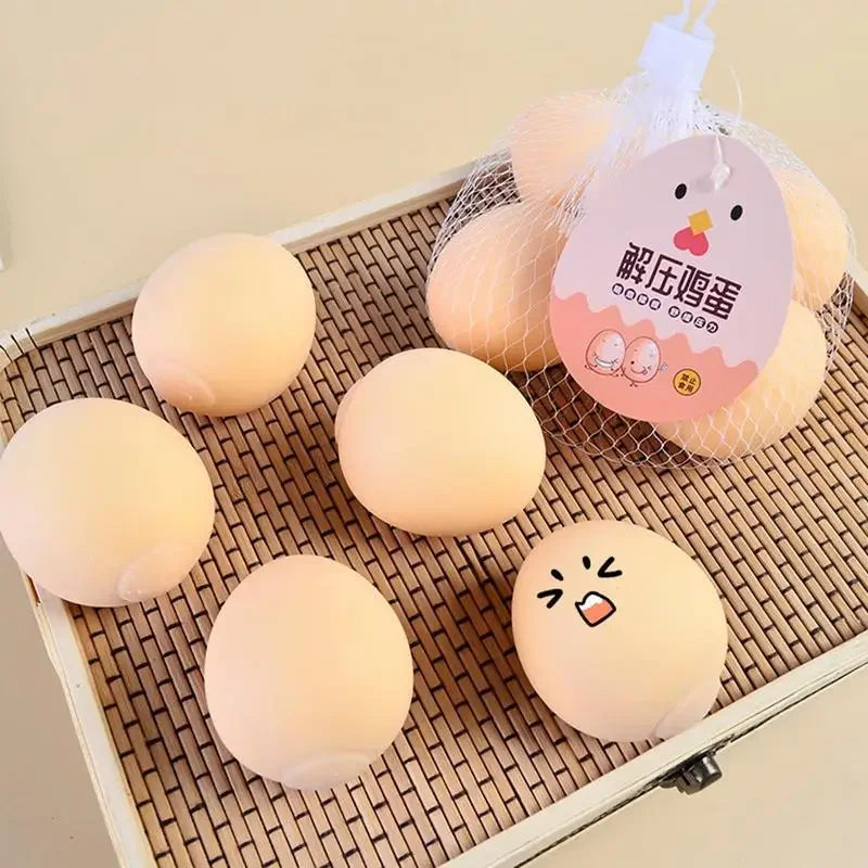 DecompressionVent Egg Squeeze Ball Gift SquishyStresd Reliever