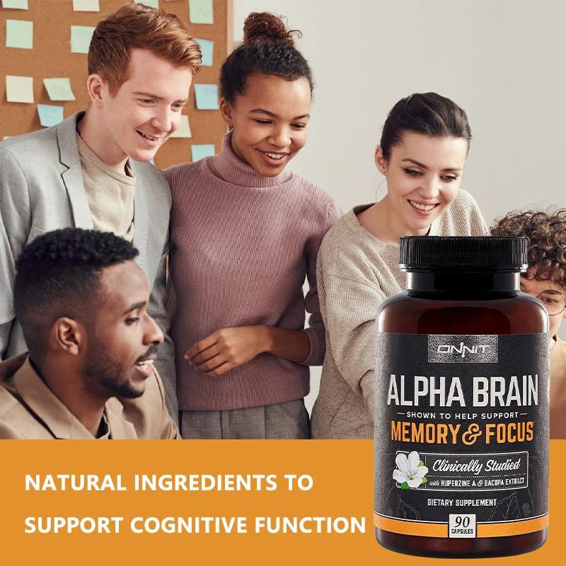 ONNIT Alpha Brain - Premium Nootropic Brain