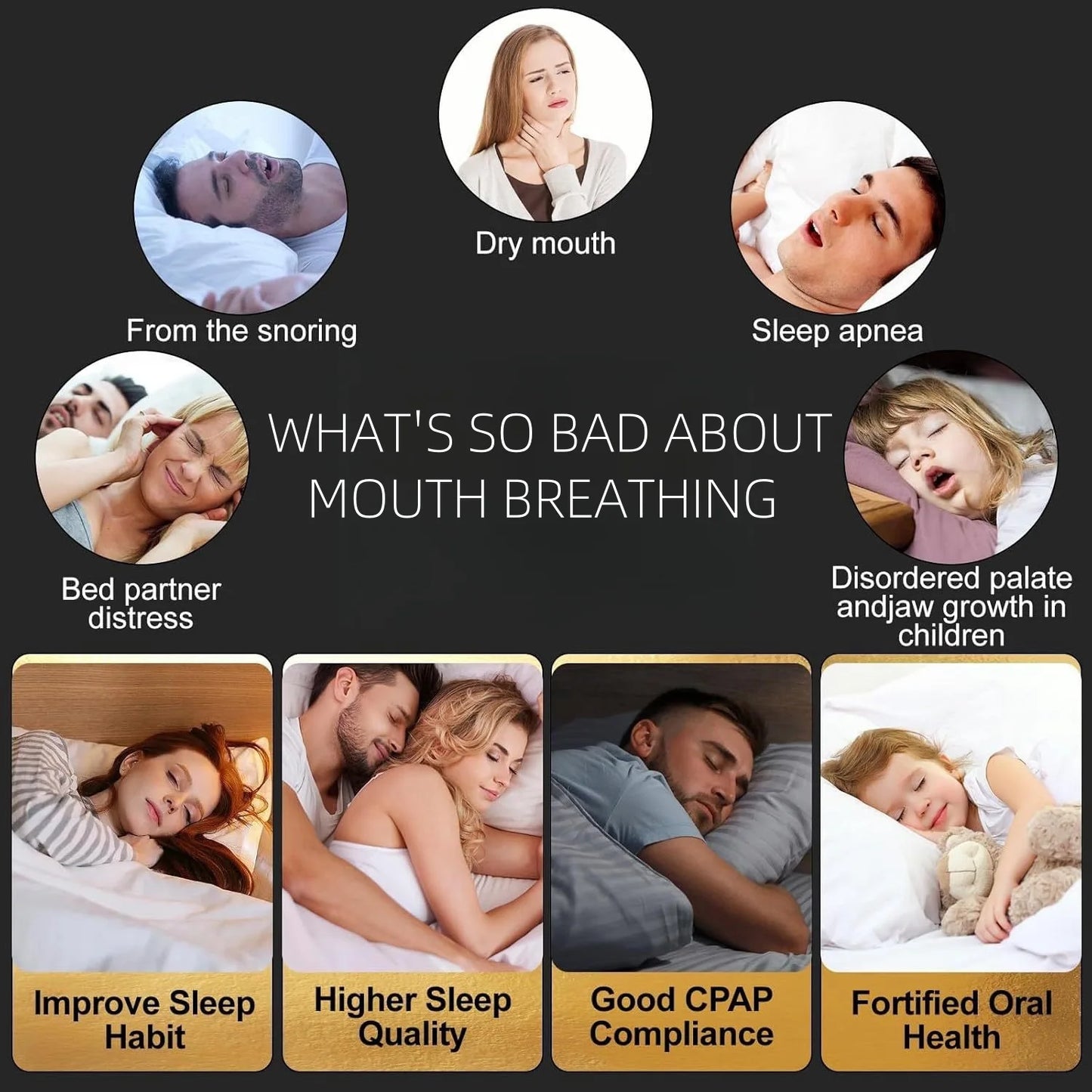Mouth Tape Breathing for Sleep Mouth