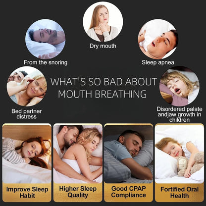 Mouth Tape Breathing for Sleep Mouth
