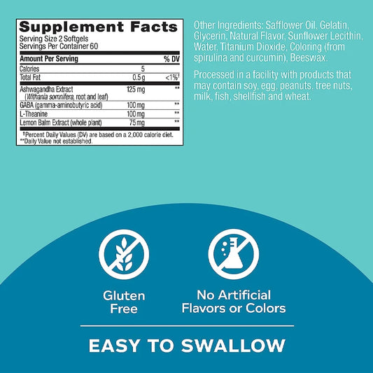 Goodbye Stress Capsules - Contains GABA, L-Theanine