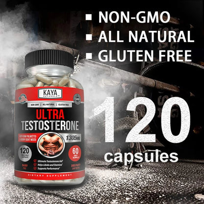 Male Muscle Booster - Natural Workout Supplement
