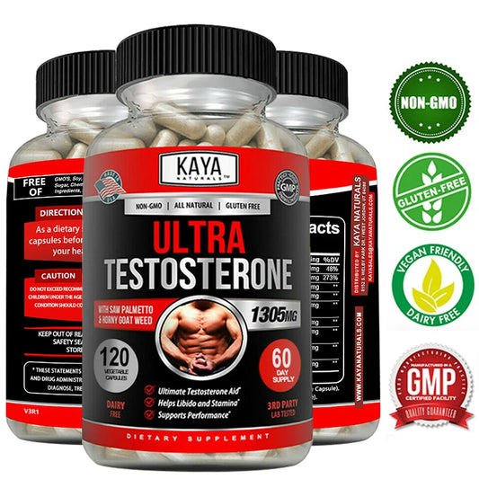 Male Muscle Booster - Natural Workout Supplement