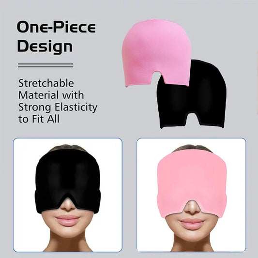 Gel Ice Headache Migraine Relief Hat Cold Compress